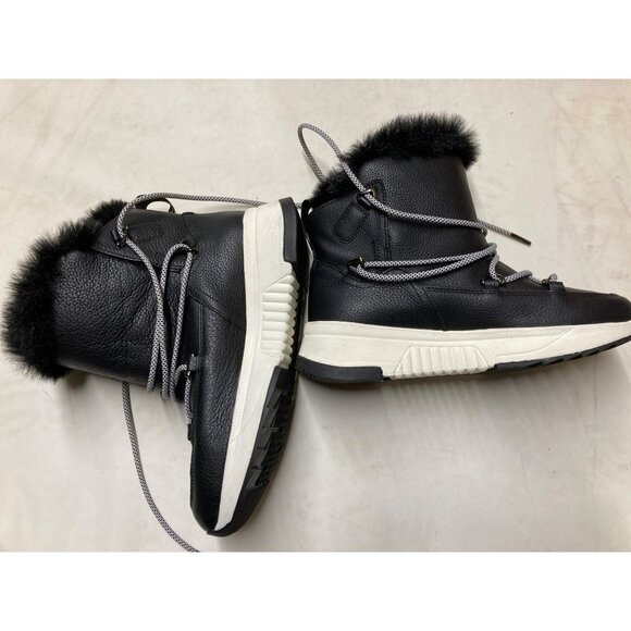 Geox Womens Black Ankle  Shoe Boot Size 7 US 37 EUR  Brand New - Picture 4 of 7